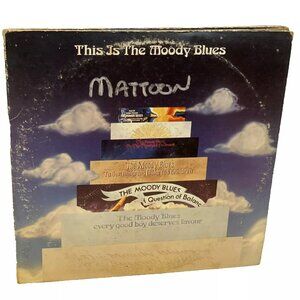 This Is The Moody Blues (Vinyl, 1974, 2x LP) Threshold 2 THS 12 13 VG Album LP